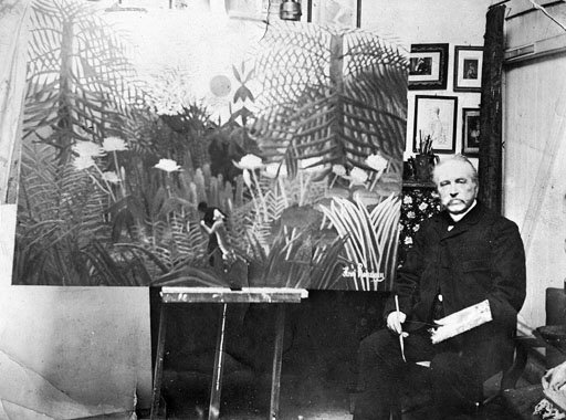 Henri Rousseau w warsztacie