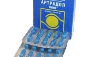 Tablety přípravku Artradol