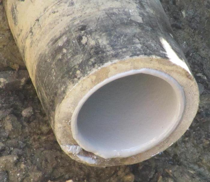 azbestno-cementne cijevi ispod temelja