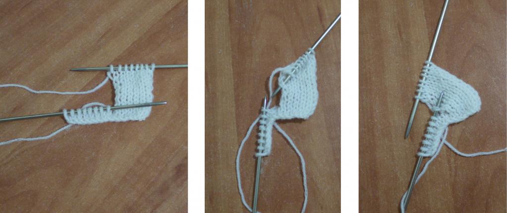 Knitting spikelet bez dziur