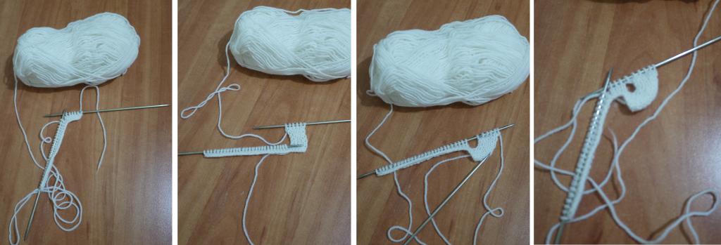 Етап 3 за плетене на колоса