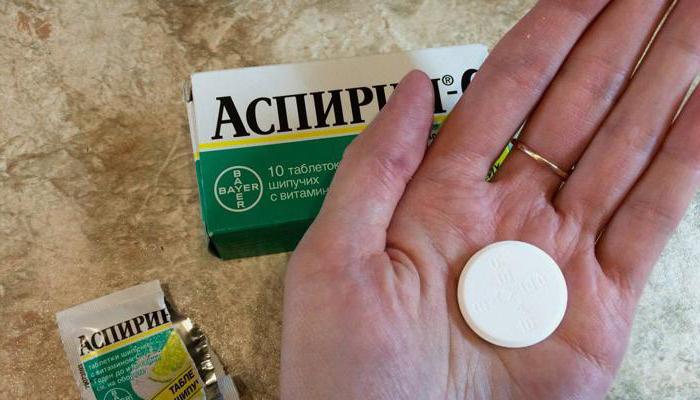 instrukce pro aspirin