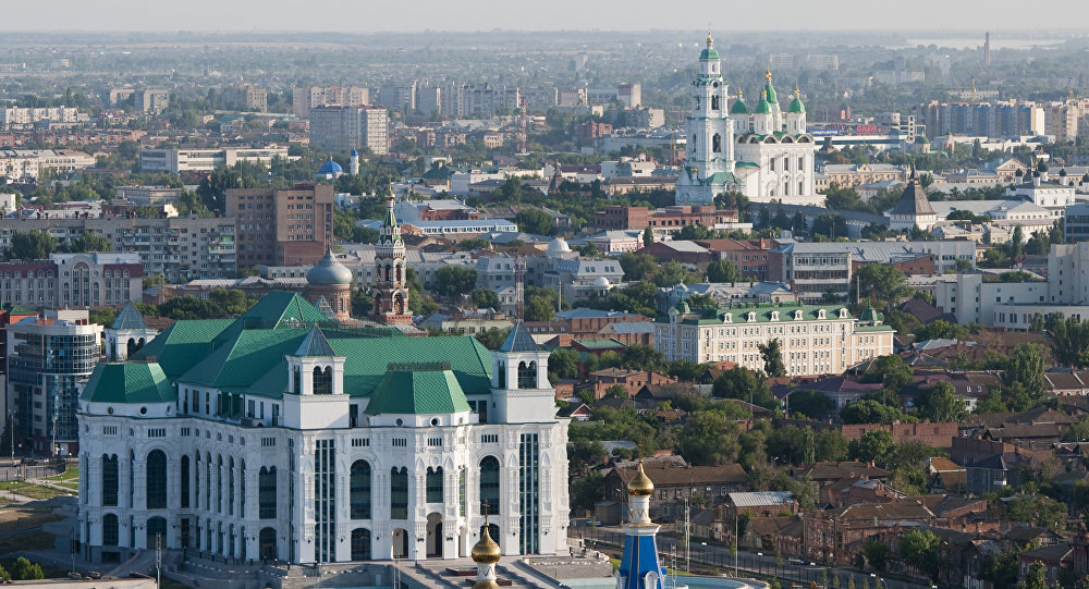 W mieście Astrachań
