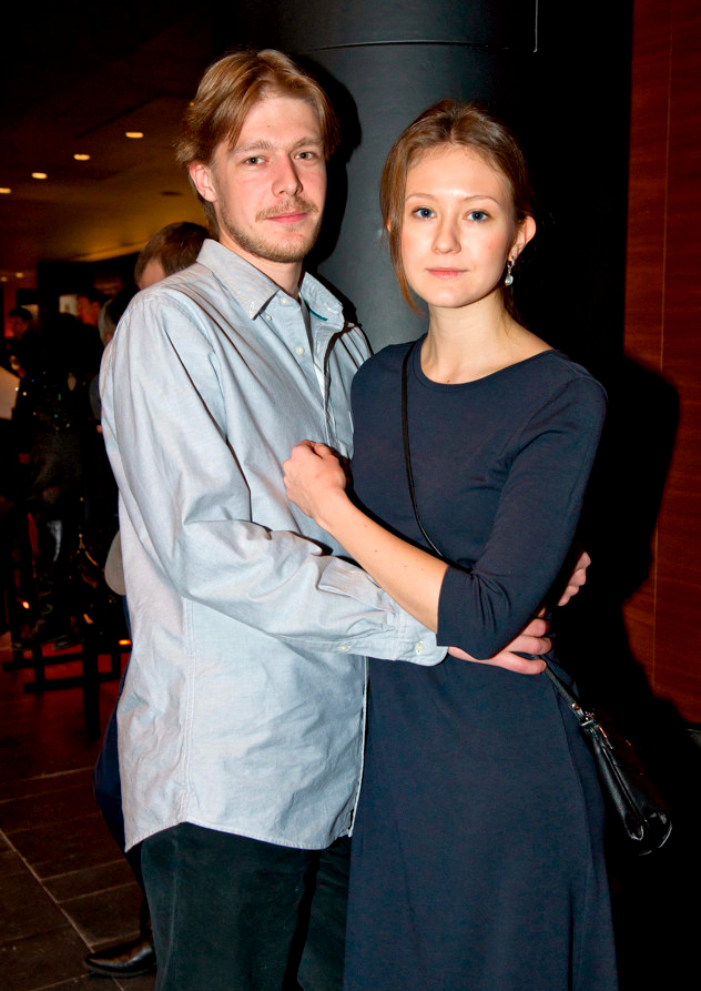 Nikita Efremov z żoną