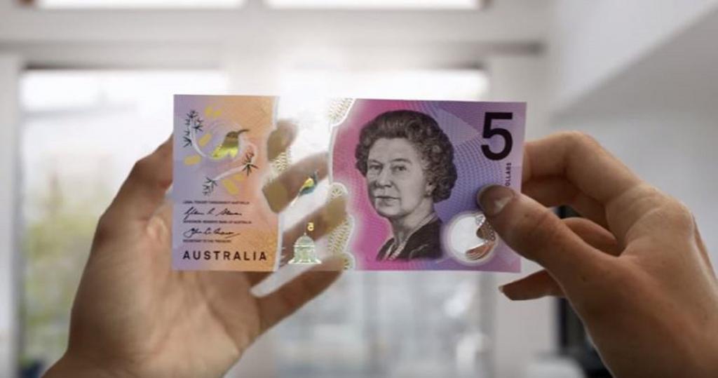 Plastové bankovky austrálie