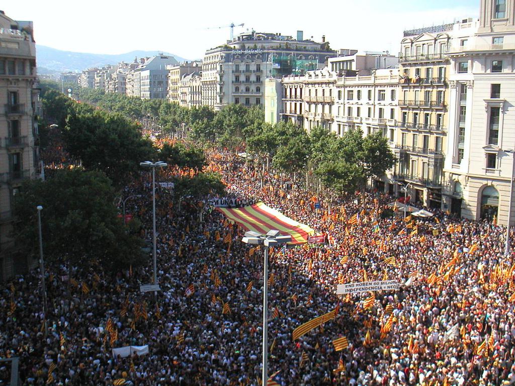 Řeč o autonomii Katalánska