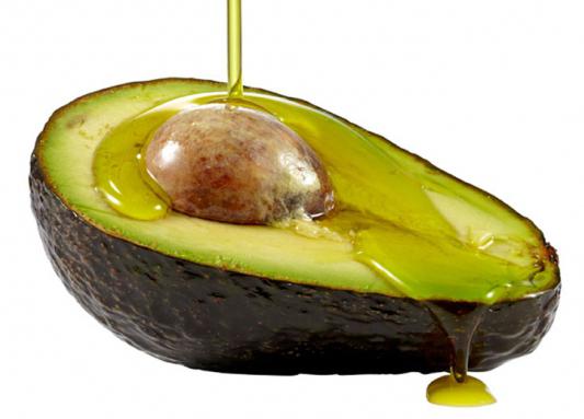 olio di avocado cosmetico per capelli
