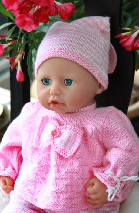 бебешка кукла anabel с изражение на лицето