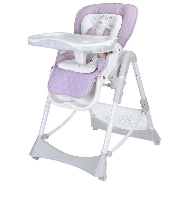столче за бебета на лилаво