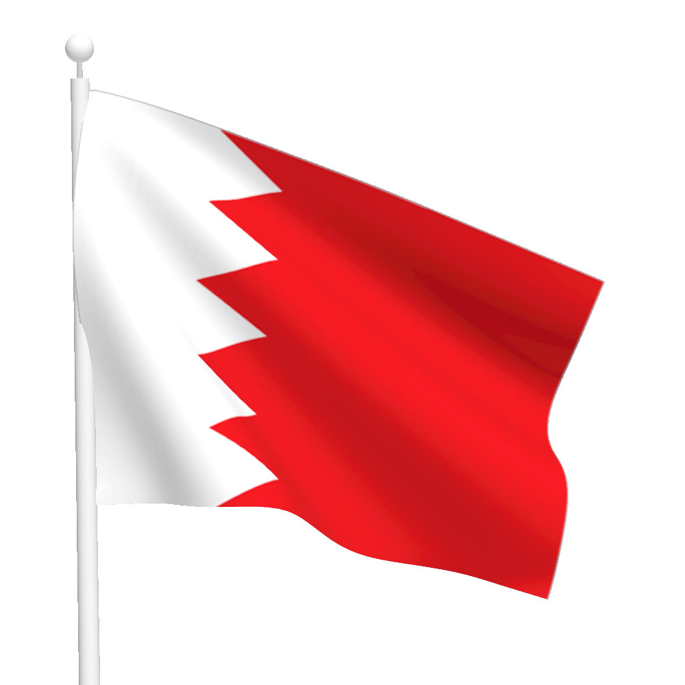 Флаг на Бахрейн