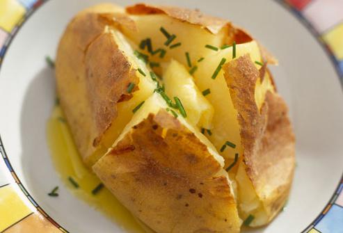 pečený bramborový styl