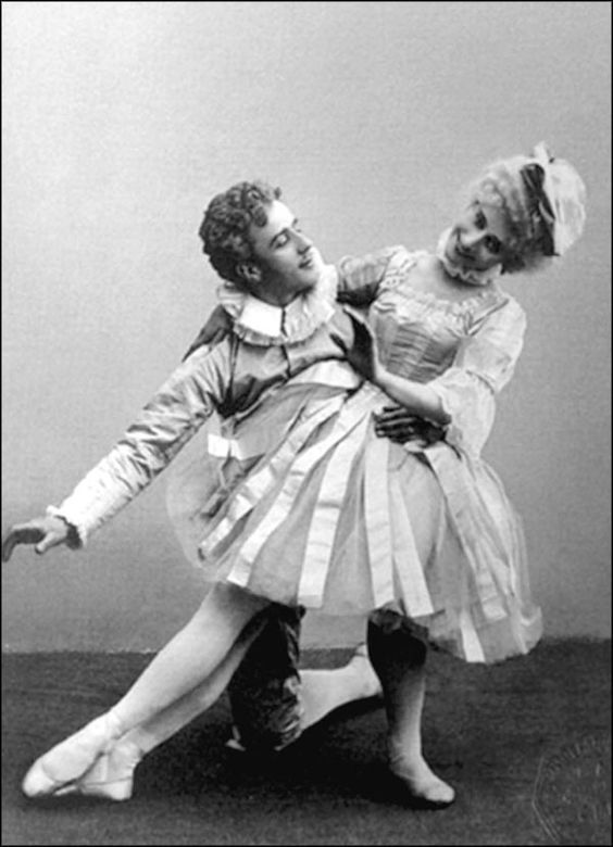 Mihail Fokin v baletu "Camargo"