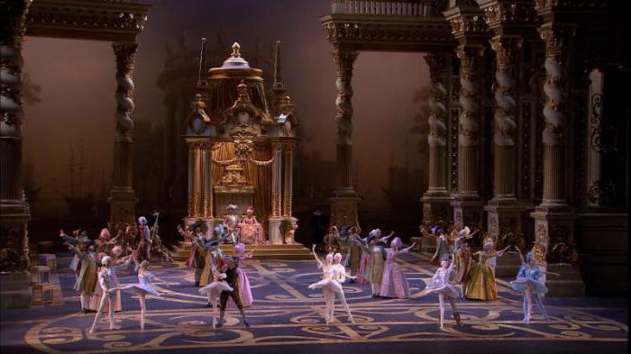 souhrn baletní spící krásy Čajkovského