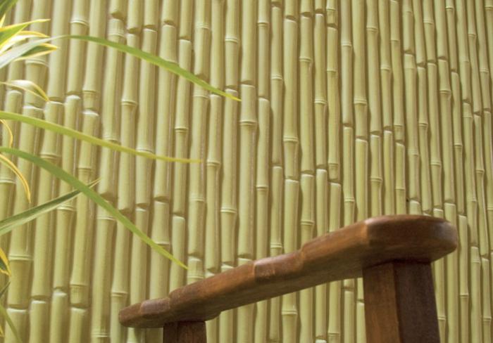 carta da parati di bambù