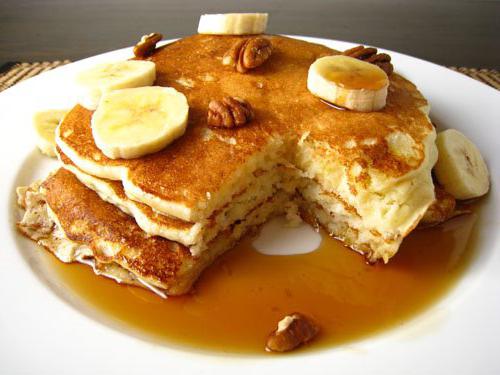 Pancakes alla banana senza farina