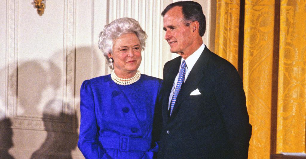 Barbara i George Bush.