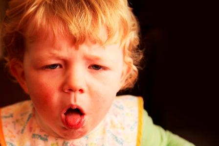 abbaiare tosse in un bambino