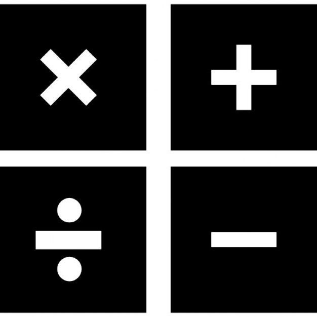 matematični znaki in simboli