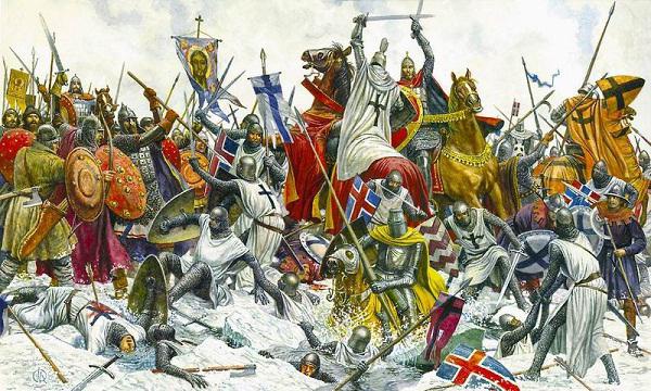 Battaglia di Alexander Nevsky Battaglia sul ghiaccio