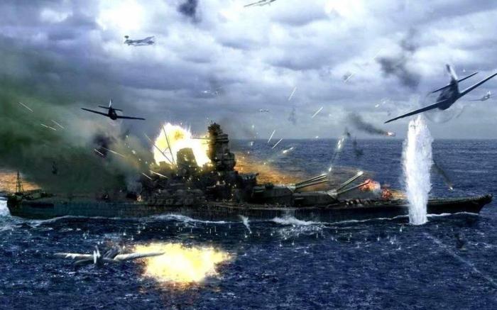 japonské bitevní lodě druhé světové války
