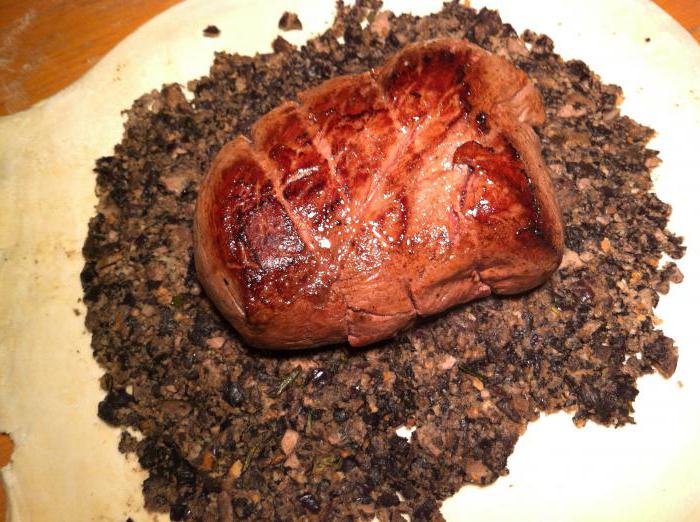 рецепта за говеждо месо от Уелингтън със снимка