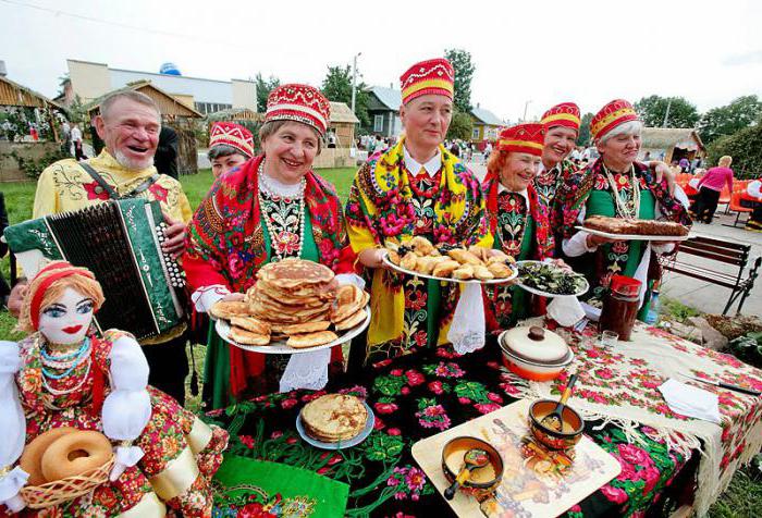 složení populace Běloruska