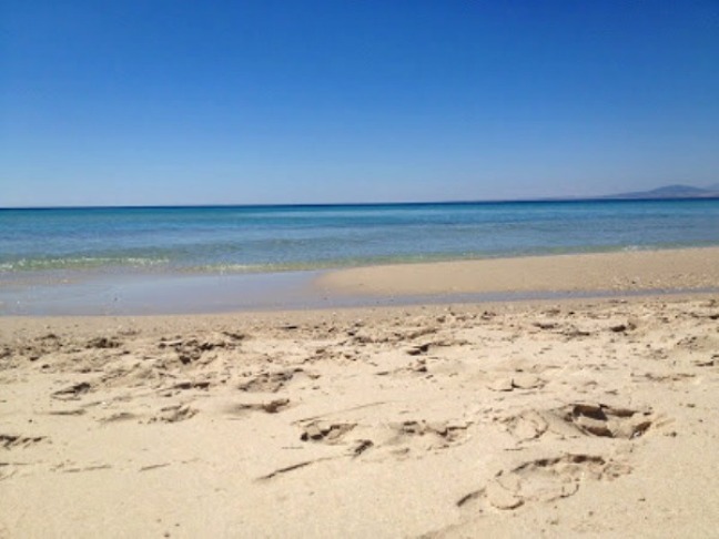 piaszczyste plaże Kasandra