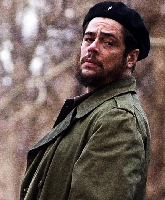 Benicio jako Che Guevara
