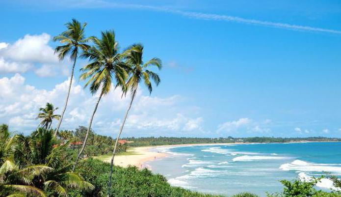 Plaža Bentota na Šrilanki