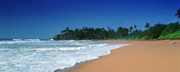 Plaža Bentota na Šrilanki