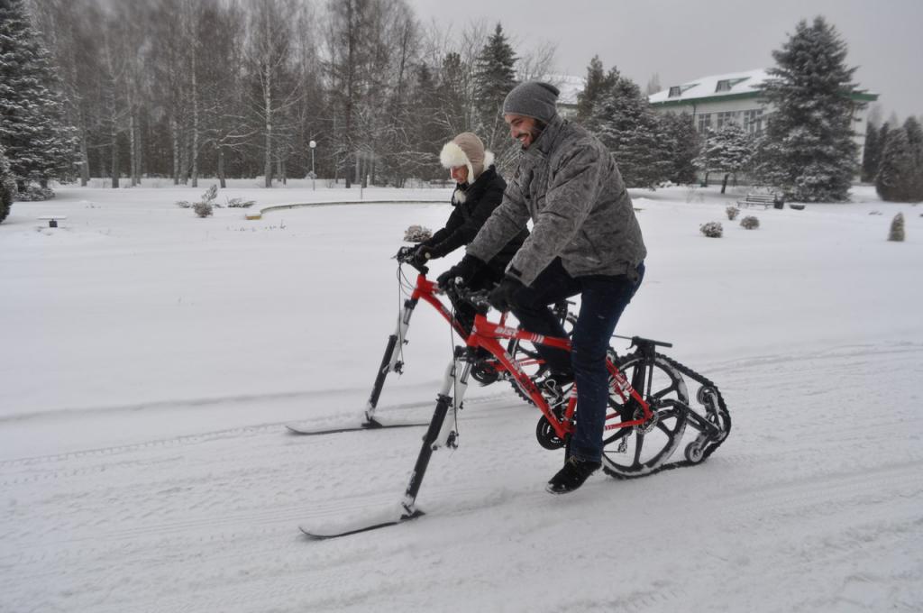 Катрак - зимни велосипеди