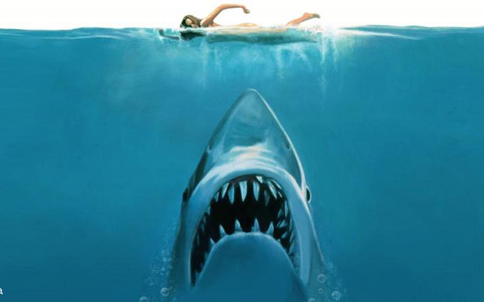 списък на филмите за акулите