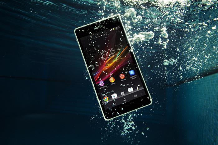 Sony smartphone wodoodporny