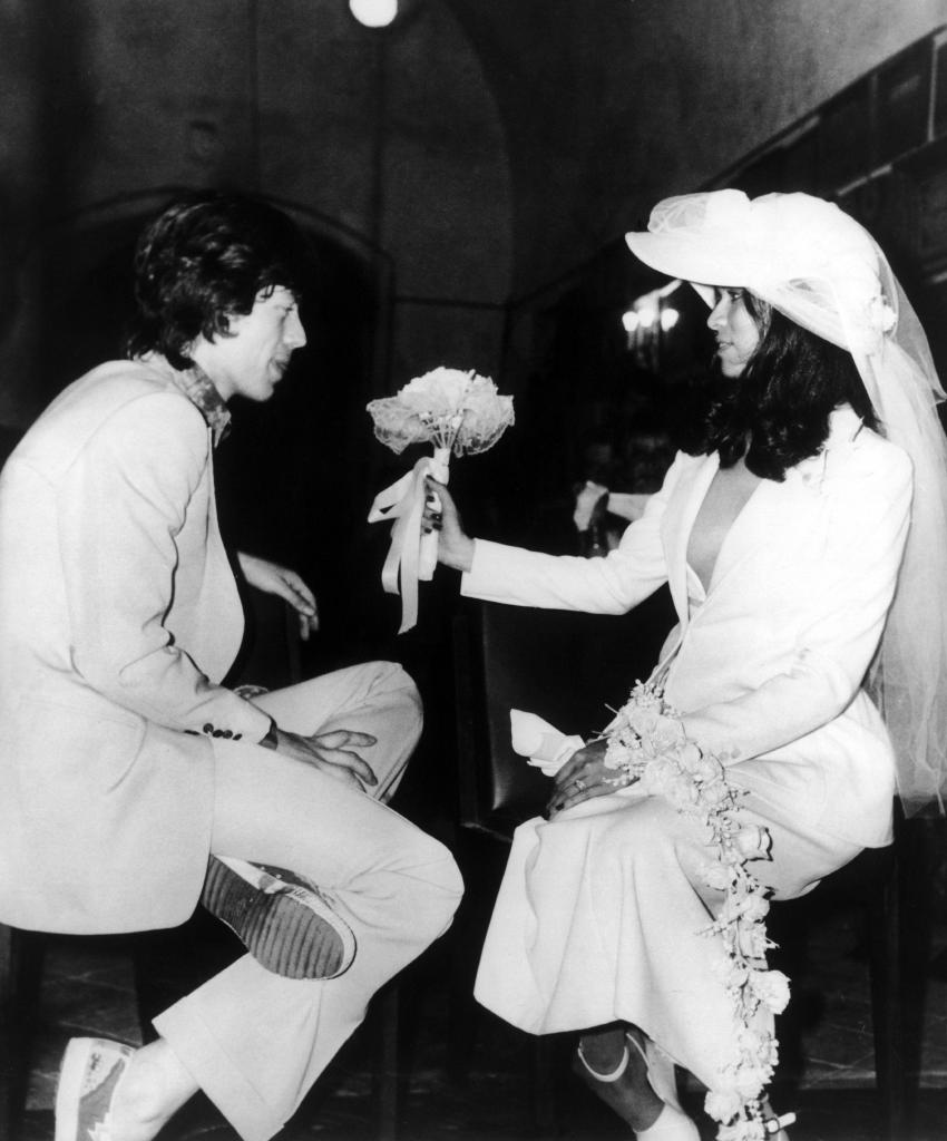 Ślub Bianchi z Mickiem Jaggerem