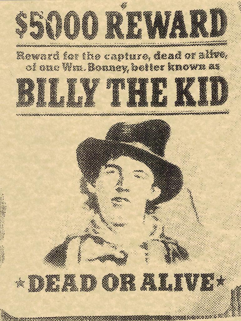 La polizia cerca Billy Kid
