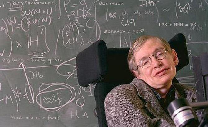 Naslov Stephena Hawkinga bolezen
