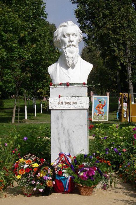 ustvarjalnost Alexey Konstantinovič Tolstoj