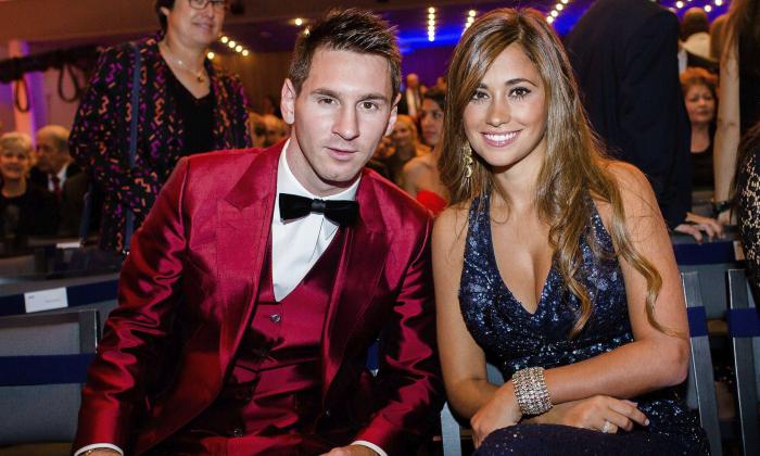 Lionel Messi a jeho manželka