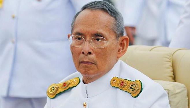 кралят на таиланд почина
