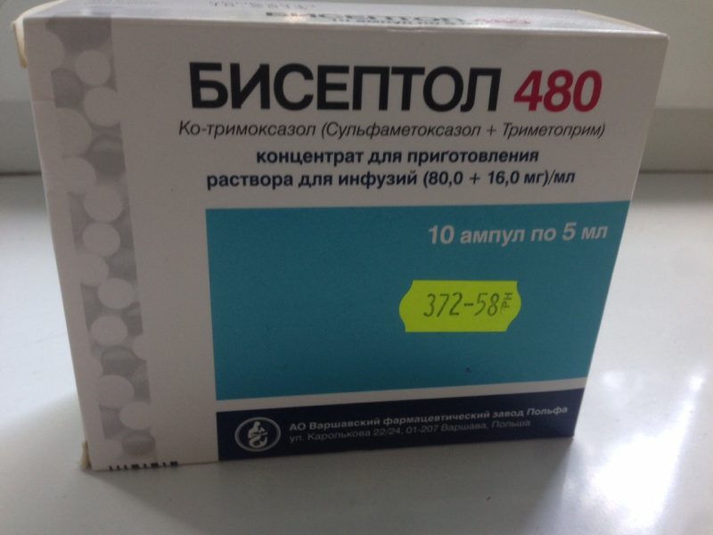 biseptol 480 таблетки ревюта