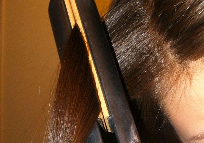 форцепс за основен обем на косата