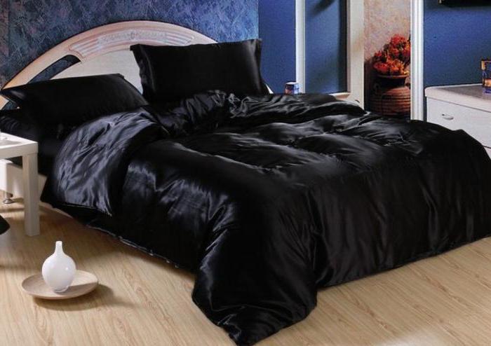 Črna posteljnina