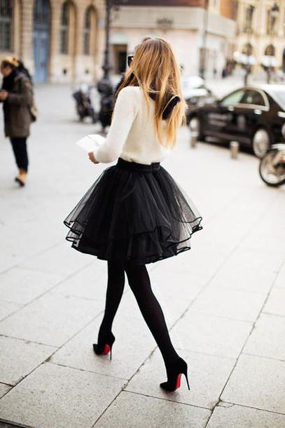 црна дуга сукња