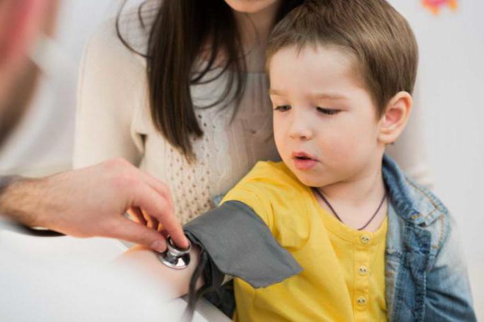 merjenje krvnega tlaka pri otrocih