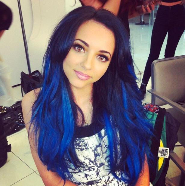как да боядисвате косата си синьо