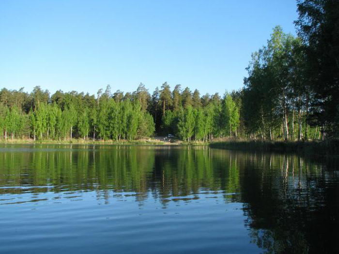 niebieskie jeziora Lukhovitsy