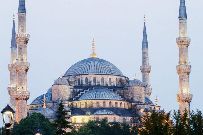 Modrá mešita Turecko