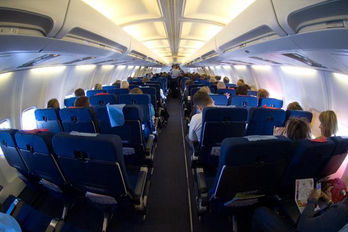 Raspored kabine zrakoplova Boeing 737 500