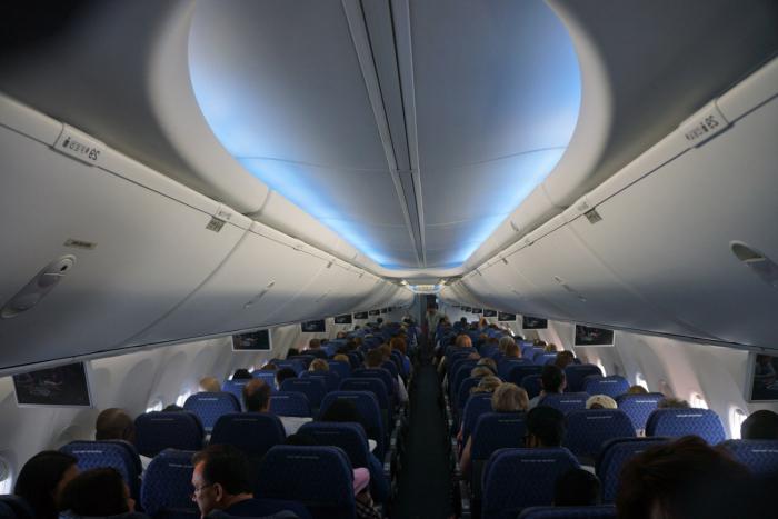 Boeing 737 800 layout interno