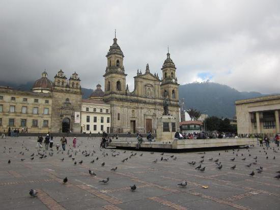 Mesto Bogota Kolumbija